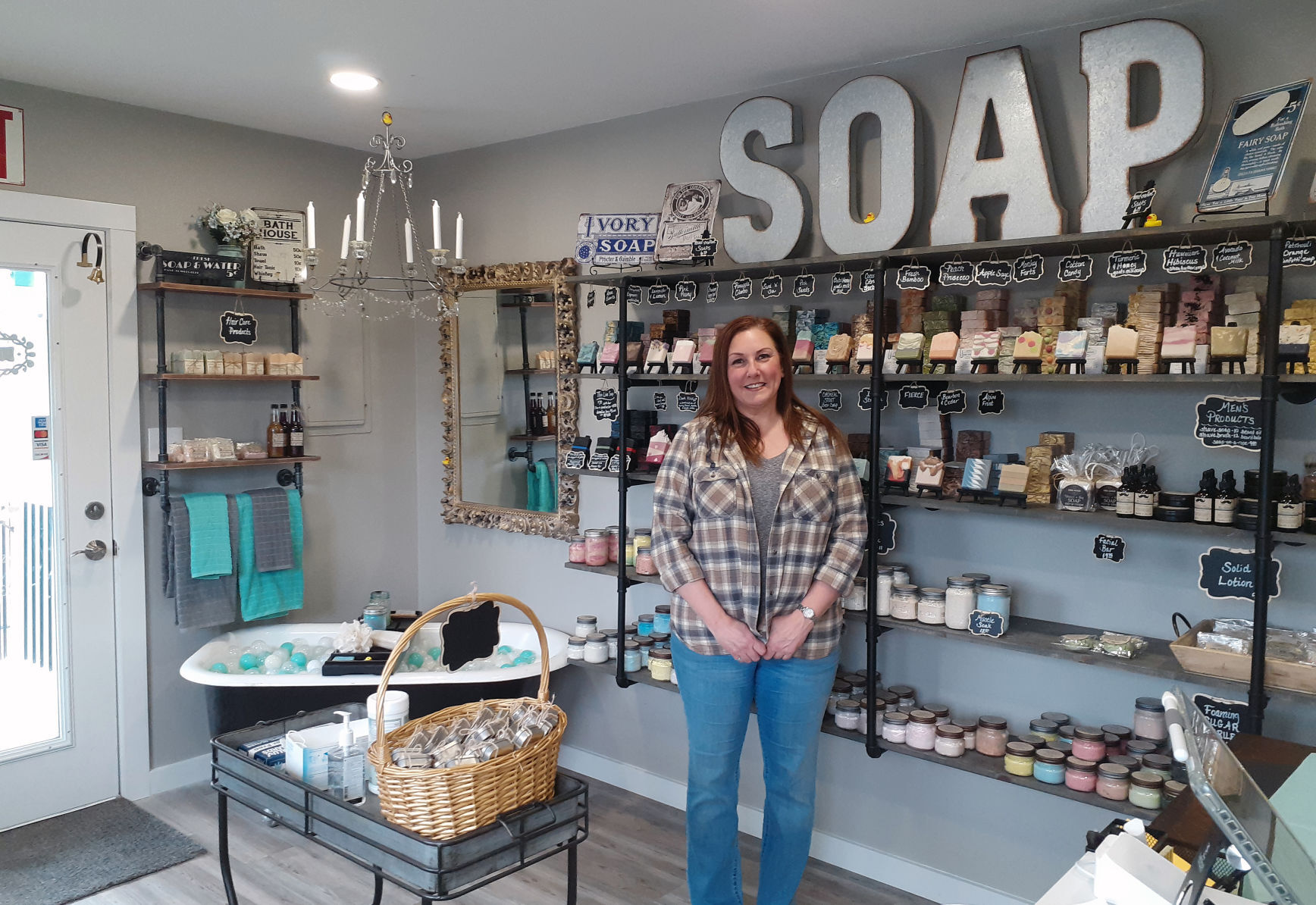 Shannon Wallace at Bubbles Boutique Soapery & More
